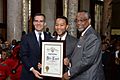 Mayor Garcetti presents John Legend with the Hope of Los Angeles Award (16572548501)