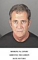 Mel Gibson booking photo of March 17 2011.