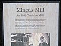 Mingus Mill historical marker IMG 4926