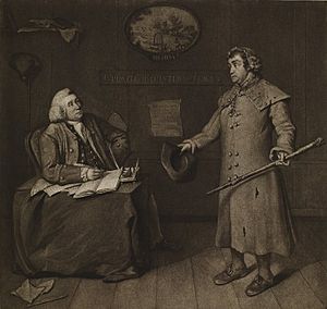 Mr Moody and Mr Packer in the farce of the Register Office Saunders