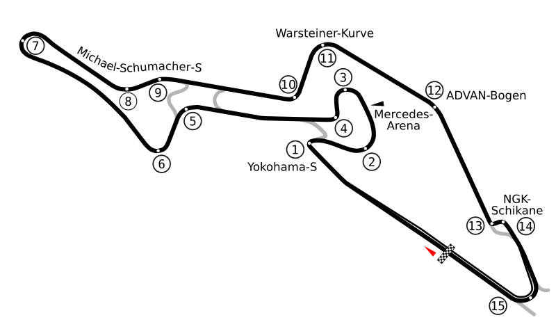 Nürburgring - Grand-Prix Stecke