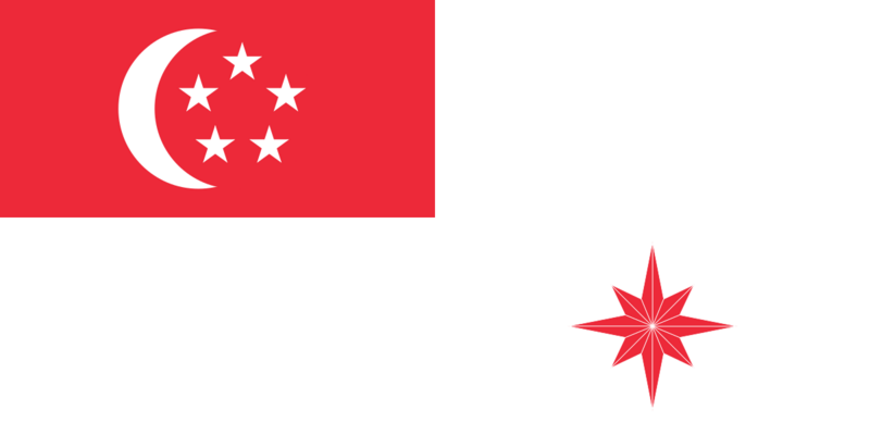 Naval Ensign of Singapore (legal ratio)