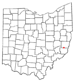 Location of Wilson, Ohio