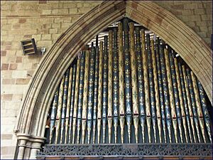 Organ St Oswald's Church, Ashbourne 004