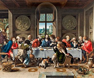 Pieter Coecke van Aelst - Last Supper