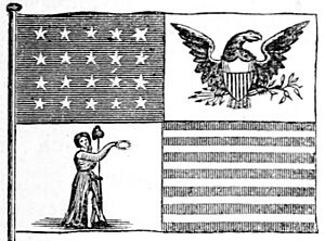 Proposed US Presidential Flag 1817