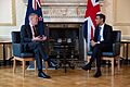 Rishi Sunak hosts the Prime Minister of New Zealand Chris Hipkins