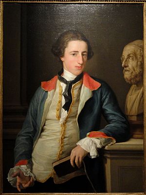 Robert Clements, later First Earl of Leitrim, by Pompeo Batoni, about 1753-1754, oil on canvas - Hood Museum of Art - DSC09107