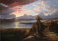 Robert Havell, Jr. - Hudson River North to Croton Point, 1851