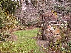 Sayen Park Botanical Garden - Japanese bridge