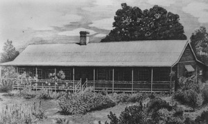 Sketch of Kenilworth Homestead ca. 1865f