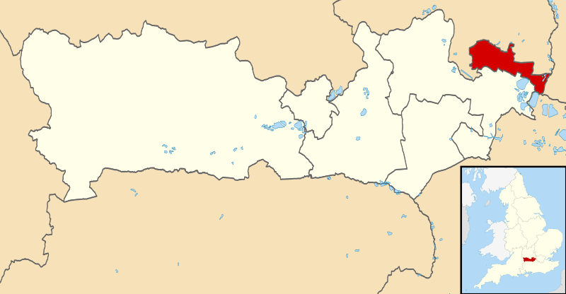 Slough UK locator map