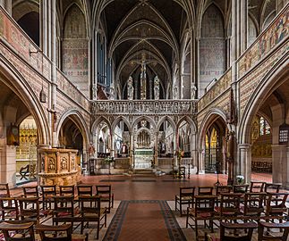 St Augustine's Church, Kilburn Interior 2, London, UK - Diliff