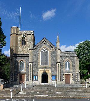 St Martin's Church, Church Street, Epsom (NHLE Code 1028592) (August 2013) (3)
