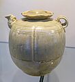 Teapot, celadon glaze ceramic - Lý dynasty, 11th-12th century AD - Vietnam National Museum of Fine Arts - Hanoi, Vietnam - DSC05386