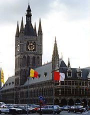 The Cloth Hall, Ypres, Belgium