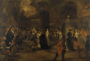 The Marriage of Charles X Gustavus, 1654 (Juriaen Ovens) - Nationalmuseum - 17911