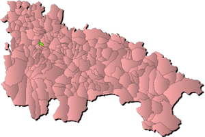 Torrecilla sobre Alesanco - La Rioja (Spain) - Municipality Map
