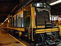 Train on display at Winnipeg Railway Museum