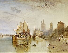 Turner Cologne, the Arrival of a Packet-Boat, Evening