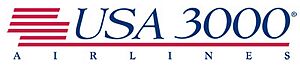 USA3000 Airlines Logo