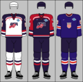 United States national ice hockey team jerseys 2004 World Cup of Hockey