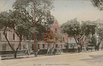 Wellington Barracks Rodney Block in Admiralty 金鐘 威靈頓兵房 樂禮樓, 1910s