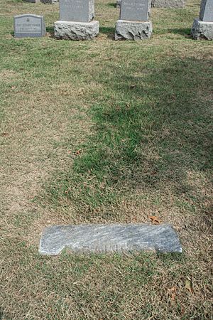 William Gaines plot - Glenwood Cemetery - 2014-09-19