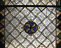 Window with Grisaille Decoration (detail), stained glass, Normandy, Rouen, 1320-1330 (5459183592)