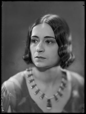 Yvonne Georgi (1938) by Jacob Merkelbach