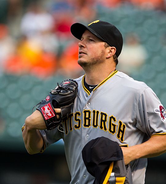 Image Érik Bédard on June 14, 2012