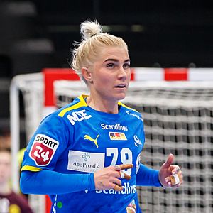 2023-05-13 Handball Frauen, EL Final4 2023, Halbfinale 2, BVB Dortmund - Nykobing Falster Handbold 1DX 2508 by Stepro.jpg