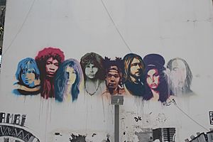 27 club Graffiti in Tel Aviv