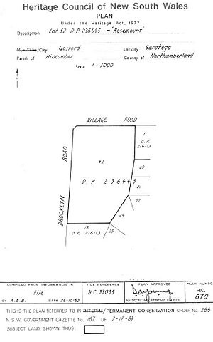 286 - Rosemount - PCO Plan Number 286 (5045148p1)