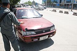 Afghan National Police set up Ring of Steel (4671626066)