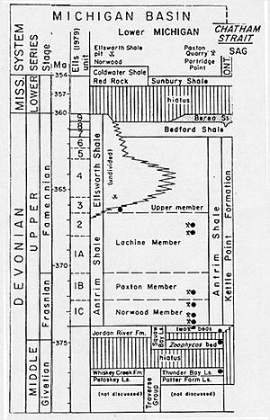 AntrimShaleStratigraphicChart