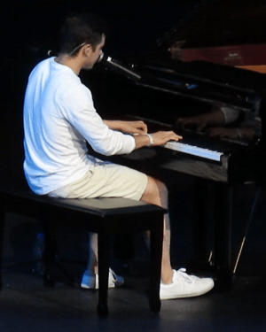 Archuleta playing the piano (43138649662)