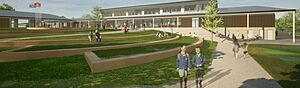 Artist's impression of Scenic Shores State School, 2023 01