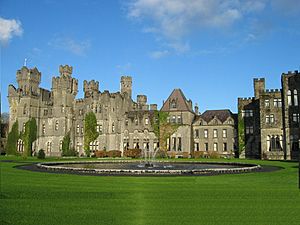Photo of Ashford Castle from the southwest