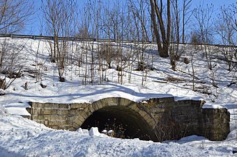 Bridge in Portage Township with snow.jpg