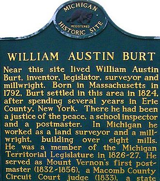 Burt historic marker 2010