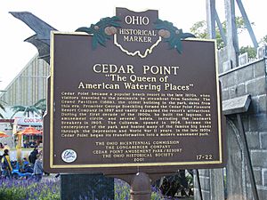 Cedar Point Ohio 037 Historic Marker
