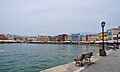 Chania Old Harbour in Crete, Greece 001