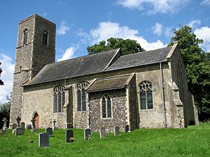 Church of St Michael and All Angels, Braydeston, Norfolk - geograph.org.uk - 486872.jpg