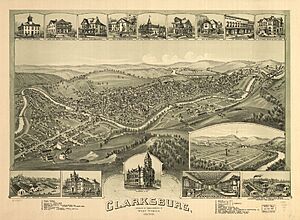 Clarksburg, West Virginia 1898. LOC 75696677