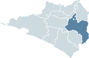 Location of Colima within the state