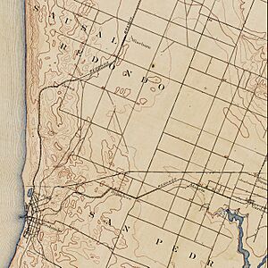 Cropped from Redondo (Los Angeles County) 1894 1-62,500