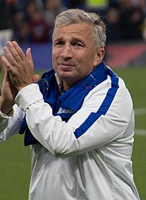 Dan Petrescu (cropped) - Chelsea Legends 1 Inter Forever 4 (27457025407).jpg