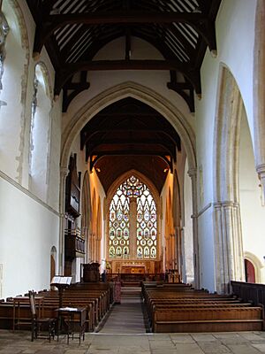 DorchesterAbbey Interior Nave&EastWindow