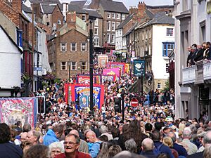 Durham Miners Gala 2008 Old Elvet Bridge